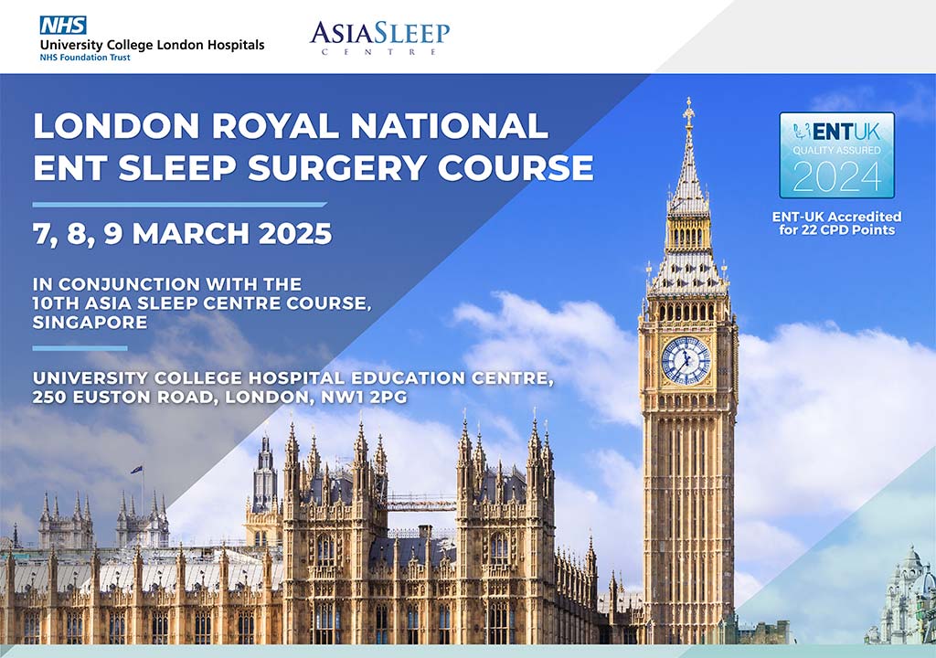 London Royal National ENT Sleep Surgery Course